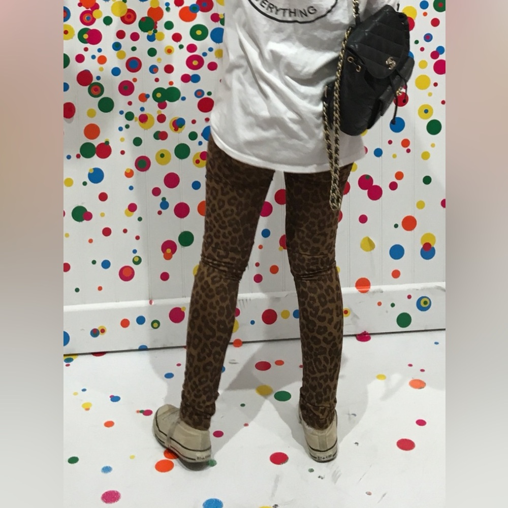 Rare UNIF Leopard Skinny Pants